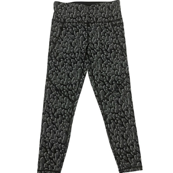 Sweaty Betty Power 7/8 Leggings Black Leopard - Picture 2 of 7